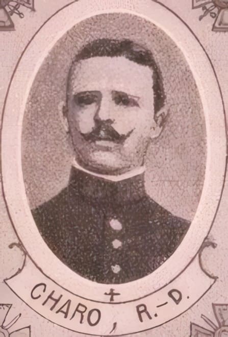 Portrait de CHARO Raymond Dominique, prêtre, étudiant à l'Institut Catholique de Toulouse, prêtre soldat de la Première Guerre mondiale