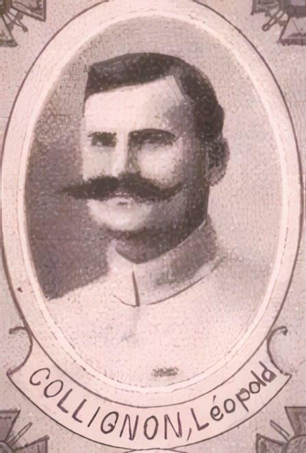 Portrait de COLLIGNON Léopold, curé, prêtre soldat de la Première Guerre mondiale