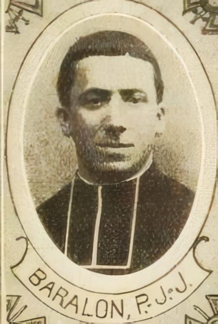 Portrait de Pierre-Jean-Joseph Baralon, vicaire du diocèse de Le Puy, Livre d'or du Clergé 1914-1918