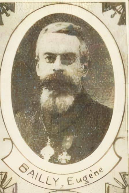 Portrait de Eugène Bailly, prêtre, Compagnie de Jésus, aumônier militaire, Livre d'or du Clergé 1914-1918
