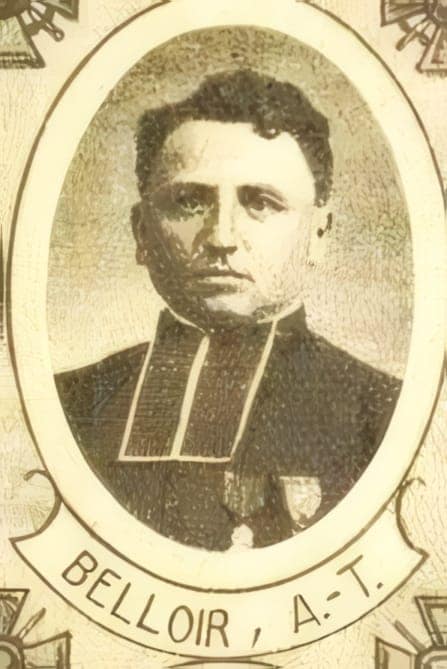 Portrait de BELLOIR Arsène-Théodore, professeur inst. libre de saint-lô, prêtre soldat de la Première Guerre mondiale