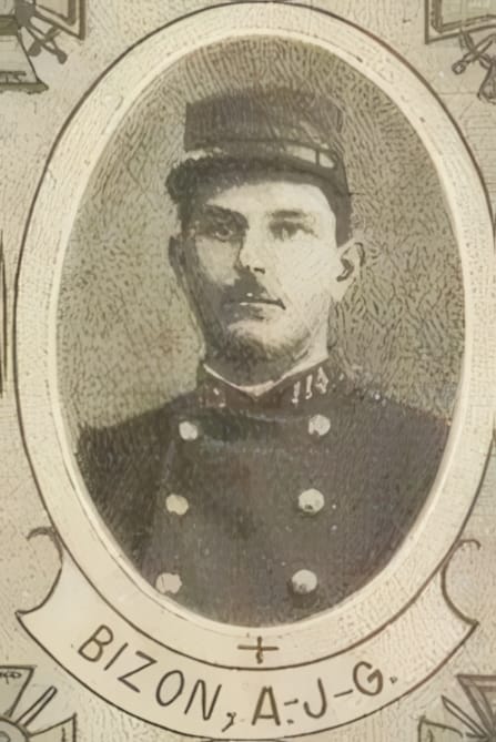 Portrait de BIZON Armand-Joseph-Gabriel, séminariste, prêtre soldat de la Première Guerre mondiale