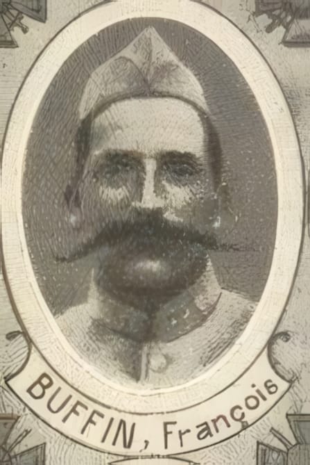 Portrait de BUFFIN François, professeur, prêtre soldat de la Première Guerre mondiale