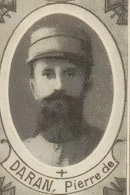 Portrait de DARAN Marie François Joseph Auguste Pierre (de), prêtre missionnaire, prêtre soldat de la Première Guerre mondiale