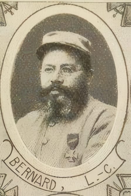Portrait de BERNARD Louis-Constant, missionnaire en italie, prêtre soldat de la Première Guerre mondiale