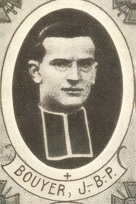 Portrait de BOUYER Jean-Baptiste-Paul, clerc minoré, prêtre soldat de la Première Guerre mondiale
