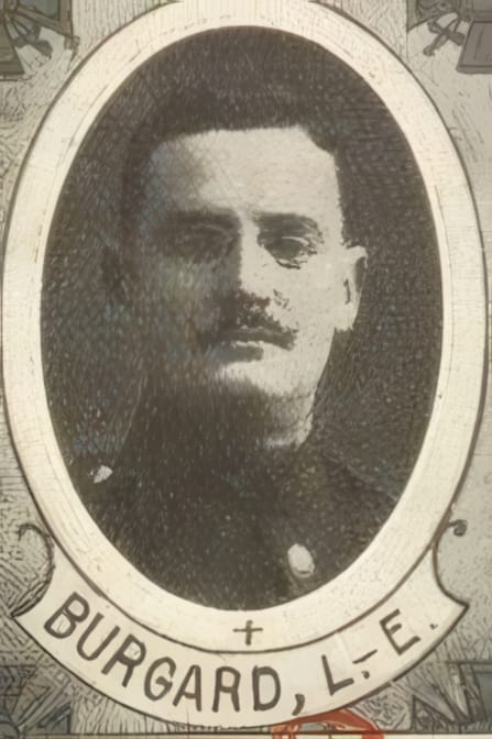 Portrait de BURGARD Louis Édouard, professeur au Collège Urbain IV à Troyes, prêtre soldat de la Première Guerre mondiale