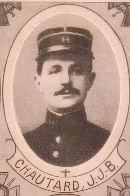 Portrait de CHAUTARD Joseph Jean Baptiste, professeur au Petit Séminaire, prêtre soldat de la Première Guerre mondiale