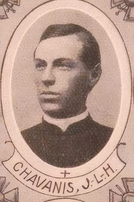 Portrait de CHAVANIS Jean Louis Henri, étudiant en philosophie et théologie / Professeur, prêtre soldat de la Première Guerre mondiale