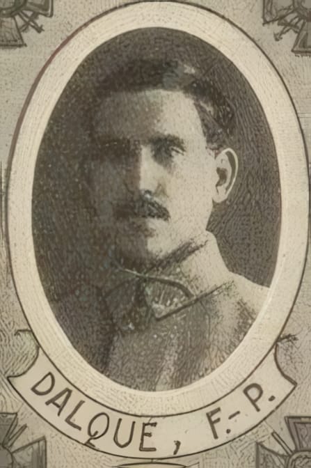 Portrait de DALQUÉ François Pierre, vicaire, prêtre soldat de la Première Guerre mondiale
