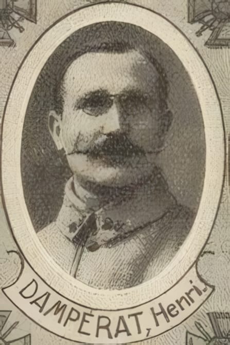 Portrait de DAMPÉRAT Henri, diacre / Missionnaire, prêtre soldat de la Première Guerre mondiale