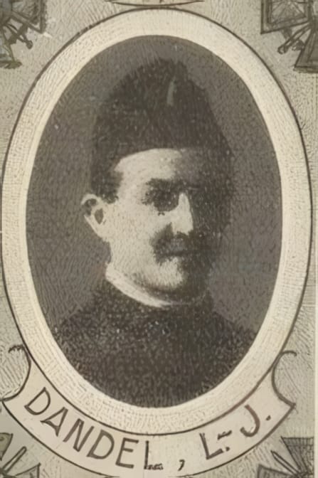 Portrait de DANDEL Louis Jean, vicaire, prêtre soldat de la Première Guerre mondiale