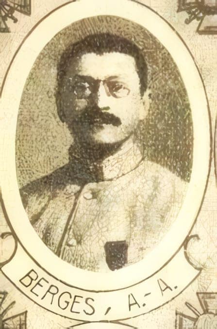 Portrait de BERGES Antoine-Auguste, missionnaire au japon, prêtre soldat de la Première Guerre mondiale