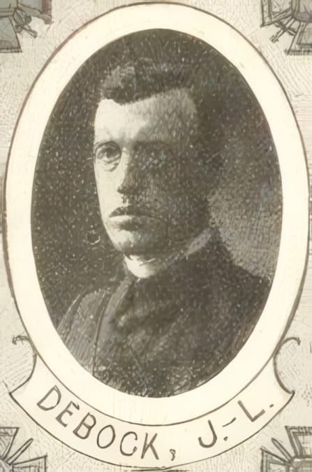 Portrait de DEBOCK Joseph Léandre, prêtre, prêtre soldat de la Première Guerre mondiale