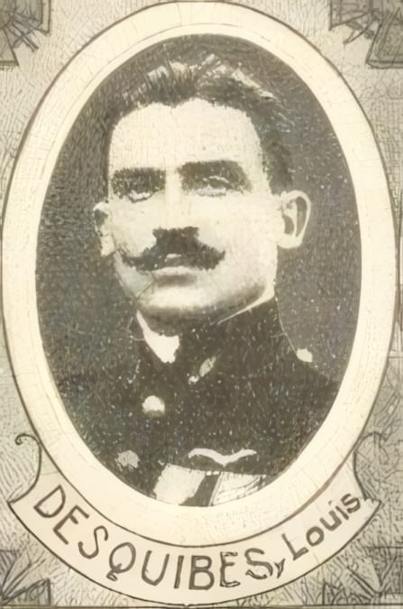 Portrait de DESQUIBES Louis, vicaire, prêtre soldat de la Première Guerre mondiale