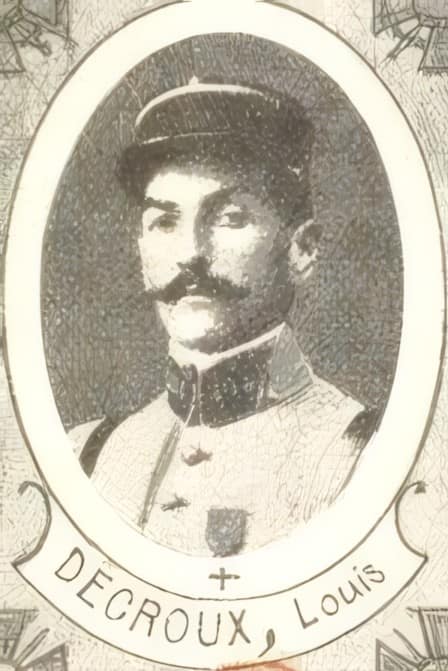 Portrait de DÉCROUX Louis, prêtre, prêtre soldat de la Première Guerre mondiale