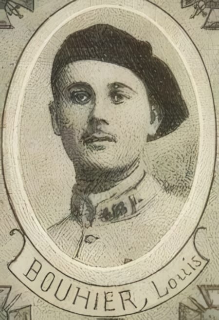 Portrait de BOUHIER Louis, séminariste, prêtre soldat de la Première Guerre mondiale