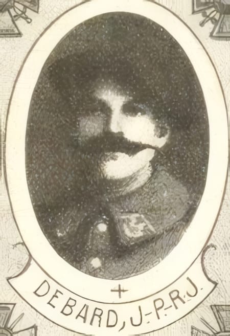 Portrait de DEBARD Jean Pierre Rémi Joachim, frère convers, prêtre soldat de la Première Guerre mondiale