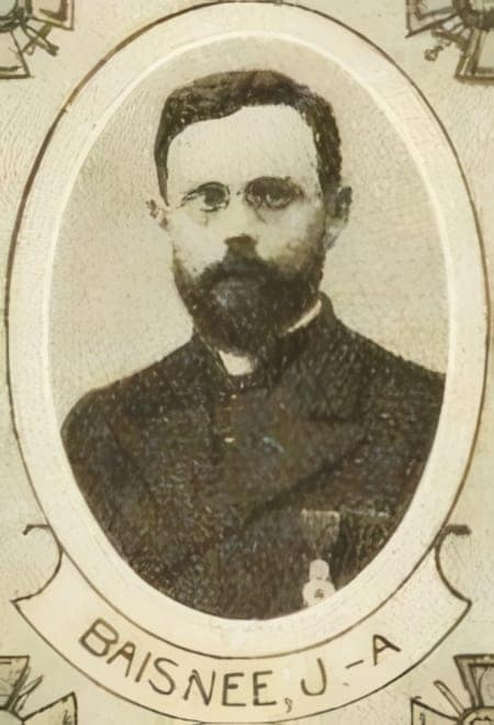 Portrait de Jules-Albert Baisnée, prêtre professeur à baltimore, Sulpiciens, infirmier, Livre d'or du Clergé 1914-1918