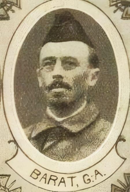 Portrait de Gabriel-Arthur Barat, aumônier, Oblats de Marie-Immaculée, brancardier, Croix de guerre, Livre d'or du Clergé 1914-1918