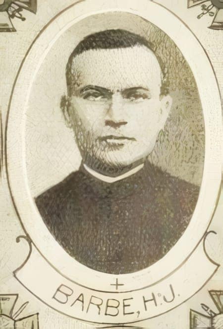 Portrait de Henri-Joseph Barbe, prêtre professeur petit séminaire du diocèse de Valence, brancardier, Livre d'or du Clergé 1914-1918