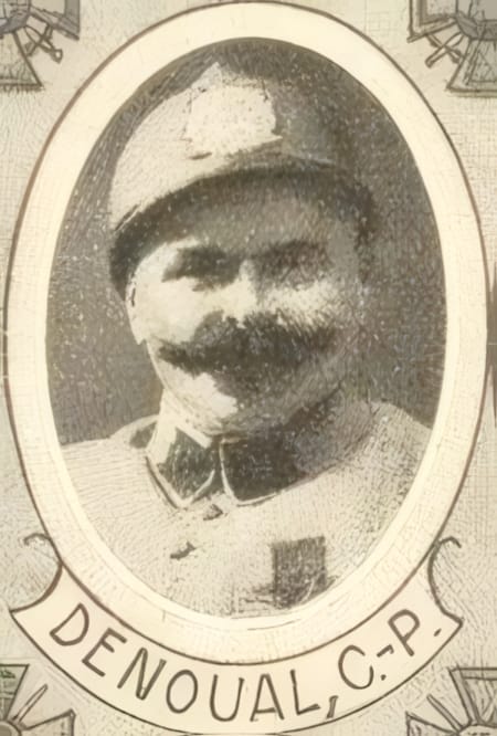 Portrait de DENOUAL Clément Pierre, vicaire puis recteur, prêtre soldat de la Première Guerre mondiale