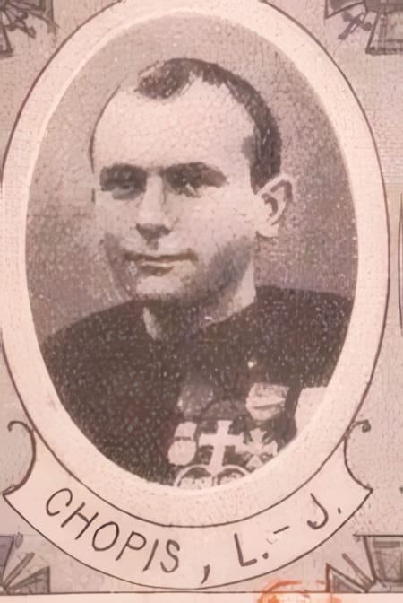 Portrait de CHOPIS Léopold Jean, religieux, prêtre soldat de la Première Guerre mondiale