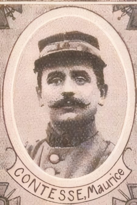 Portrait de CONTESSE Marie René Maurice, clerc tonsuré, prêtre soldat de la Première Guerre mondiale