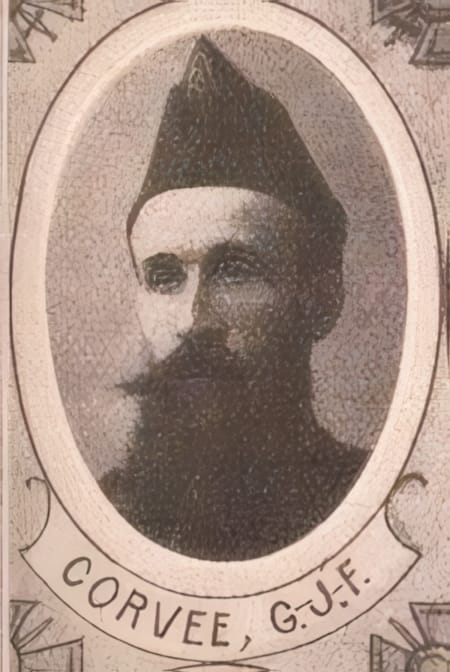 Portrait de CORVÉE Georges Joseph Émile, curé, prêtre soldat de la Première Guerre mondiale