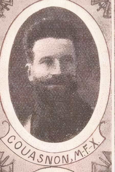 Portrait de COUASNON Henri Marie François Xavier, missionnaire diocésain, prêtre soldat de la Première Guerre mondiale