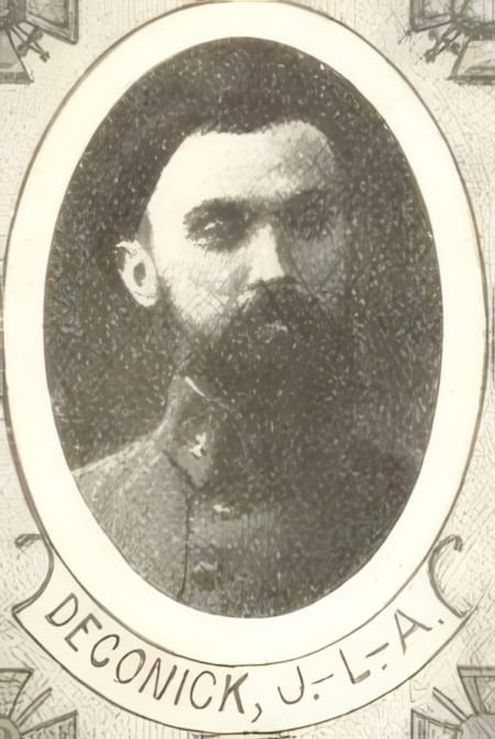 Portrait de DECONINCK Joseph Louis Albert, prêtre préfet de division, prêtre soldat de la Première Guerre mondiale