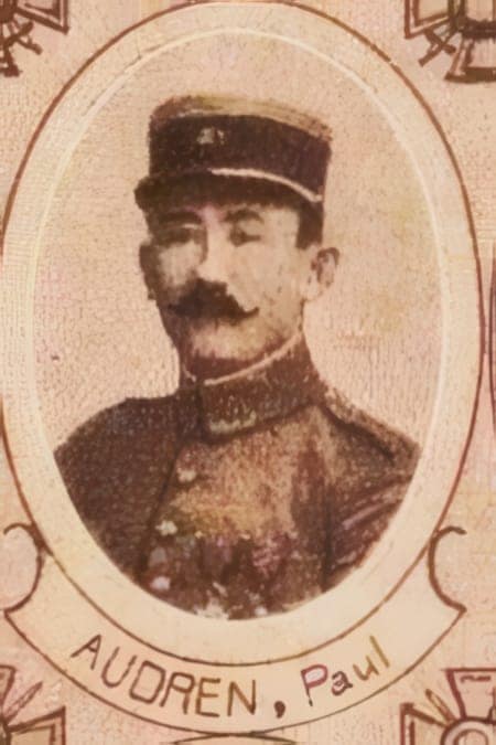 Portrait de Paul Audren, clerc minoré / missionnaire, Missions Étrangères, Livre d'or du Clergé 1914-1918