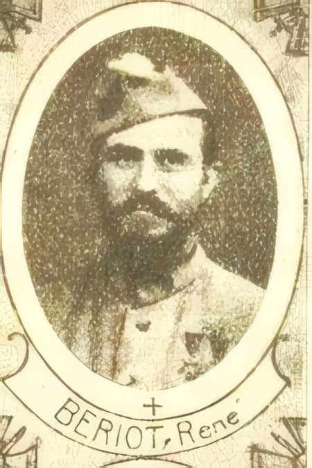 Portrait de BÉRIOT René-Georges-Joseph, scolastique, prêtre soldat de la Première Guerre mondiale