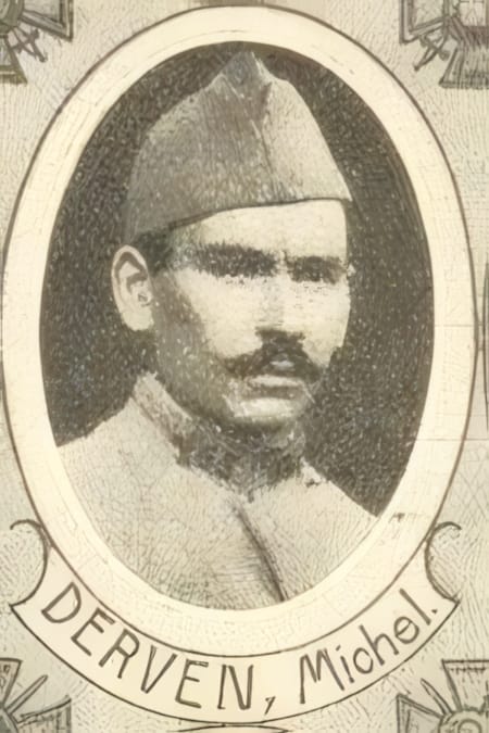 Portrait de DERVEN Michel, séminariste, prêtre soldat de la Première Guerre mondiale