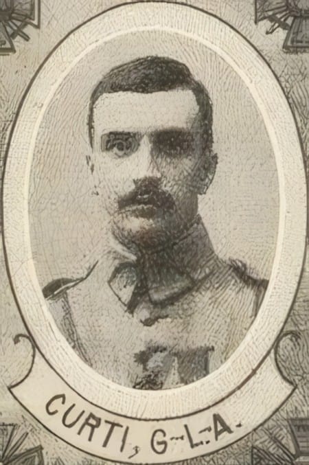 Portrait de CURTI Gaston Louis Albert, séminariste, prêtre soldat de la Première Guerre mondiale
