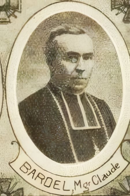 Portrait de Mgr Claude Bardel, évêque de séez du diocèse de Séez, Livre d'or du Clergé 1914-1918
