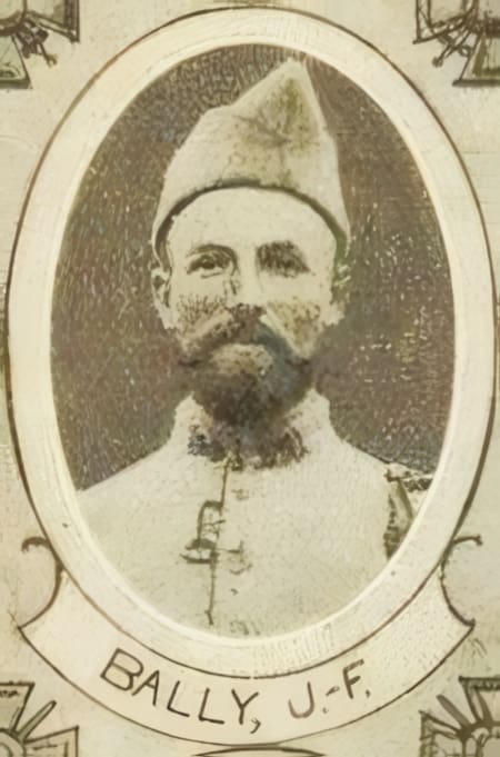 Portrait de Joseph-Félix Bally, prêtre à jérusalem, Augustins de l'Assomption, aumônier militaire, Livre d'or du Clergé 1914-1918