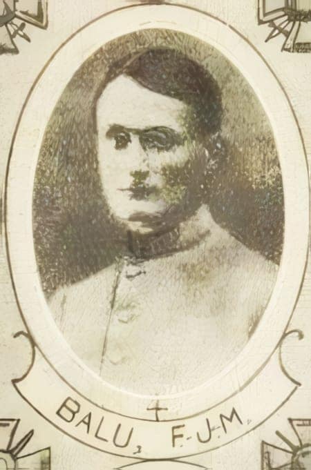 Portrait de Frédéric-Jacques-Marie Balu, séminariste de saint-sulpice du diocèse de Paris, Livre d'or du Clergé 1914-1918