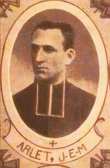 Portrait de Joseph-Eugène-Marie Arlet, prêtre du diocèse de Limoges, Livre d'or du Clergé 1914-1918