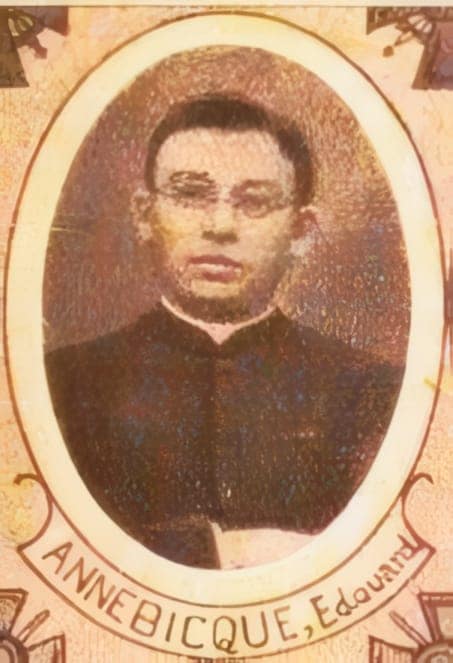 Portrait de Édouard Annebicque, séminariste du diocèse de Arras, Livre d'or du Clergé 1914-1918