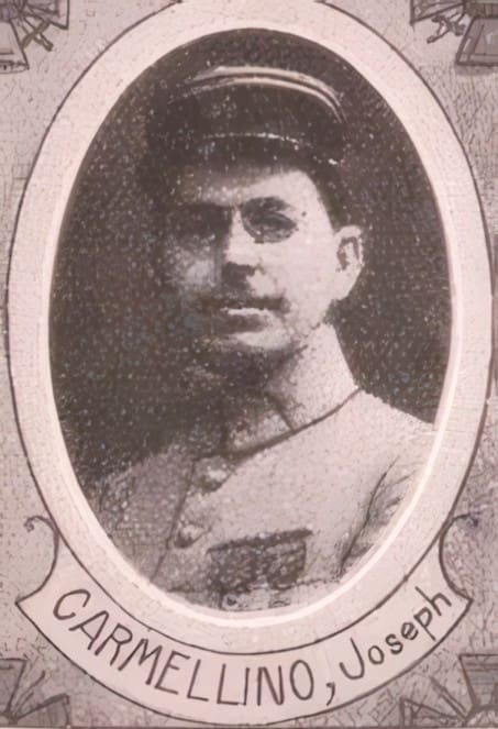 Portrait de CARMELLINO Joseph, clerc minoré, prêtre soldat de la Première Guerre mondiale