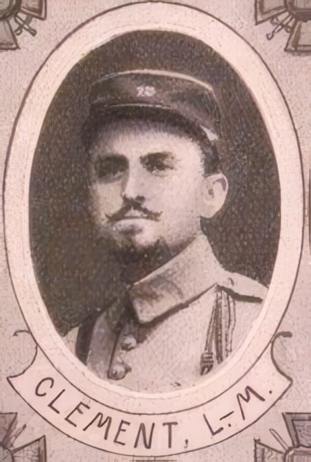 Portrait de CLÉMENT Louis Marie, séminariste / Vicaire, prêtre soldat de la Première Guerre mondiale