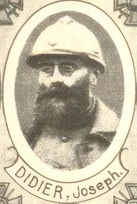 Portrait de DIDIER Joseph, curé, prêtre soldat de la Première Guerre mondiale