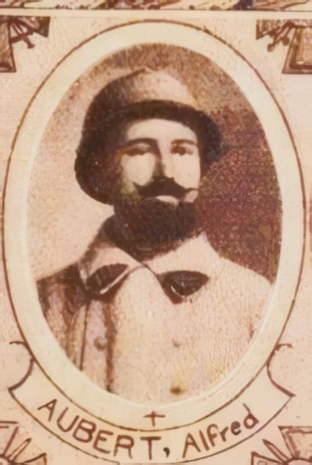 Portrait de Alfred-Marie-Dominique Aubert, vicaire du diocèse de Marseille, aumônier militaire, Livre d'or du Clergé 1914-1918