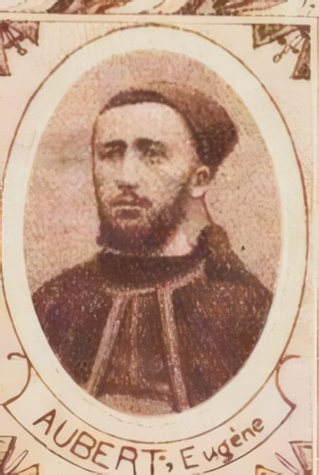 Portrait de Eugène-Léon-Lucien Aubert, vicaire du diocèse de Vannes, aumônier militaire, Livre d'or du Clergé 1914-1918