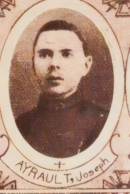 Portrait de Joseph Ayrault, séminariste du diocèse de Poitiers, Livre d'or du Clergé 1914-1918
