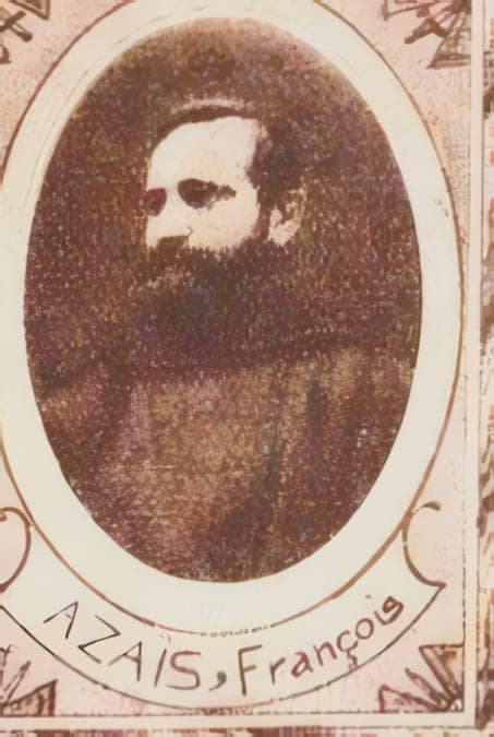 Portrait de François Azais, missionnaire, Capucins, aumônier militaire, Livre d'or du Clergé 1914-1918
