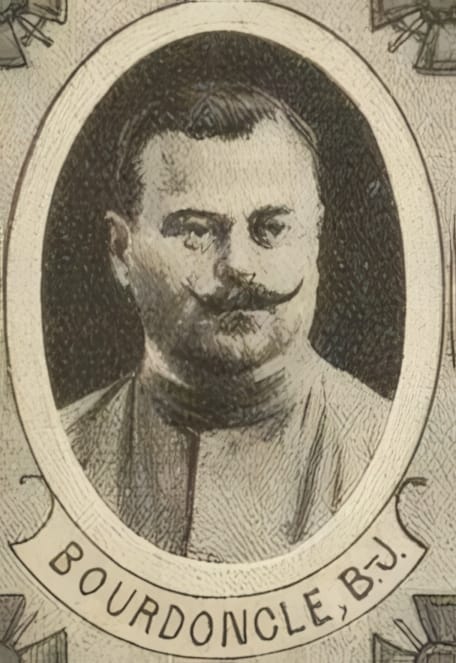 Portrait de BOURDONCLE Basile-Joseph, vicaire à Margot, prêtre soldat de la Première Guerre mondiale