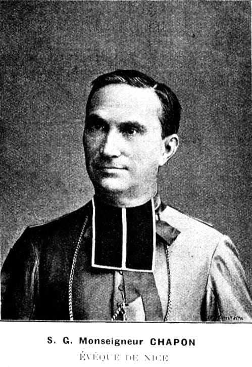 Portrait de CHAPON Henri Ludovic, évêque de Nice