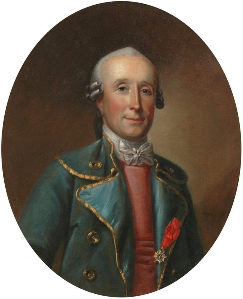 Portrait de Charles-Eugène de Lorraine, Prince de Lambesc, colonel du Royal-Allemand